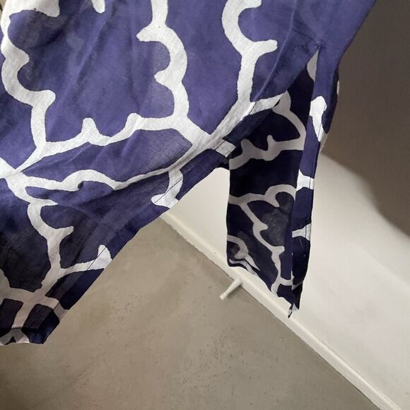 Roberta Roller Rabbit Meena Kurta Monaco Pool Cottontunic - Picture 7 of 9